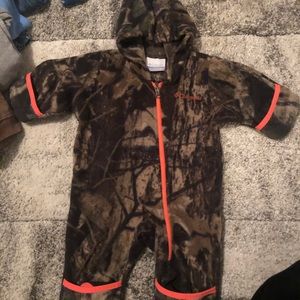 Camo Fleece Jumpsuit